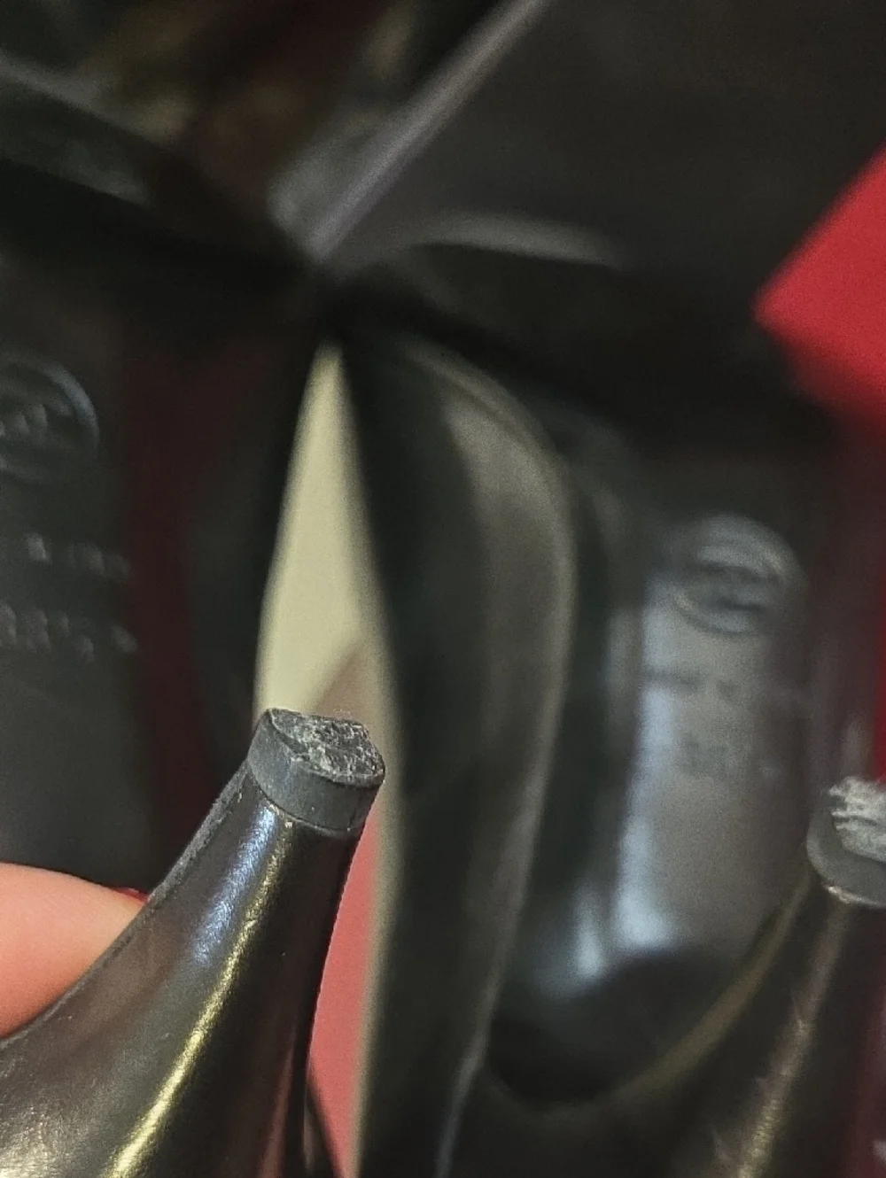 CHANEL Black Leather Women's Flats - Classic Round Toe - Picture 10 of 16